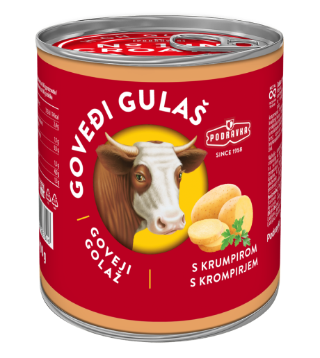 Slika proizvoda: Goveđi gulaš s krumpirom